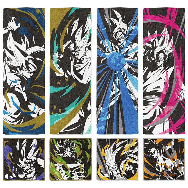 「一番くじ ドラゴンボール Awakening warriors with ドラゴンボールZ ドッカンバトル」G賞 タオル 1回680円（税込）（C）バードスタジオ／集英社・フジテレビ・東映アニメーション（C）BANDAI NAMCO Entertainment Inc.