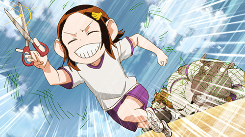 『群れなせ！シートン学園』第5話先行カット（C） 山下文吾・Cygames／アニメ「群れなせ！シートン学園」製作委員会