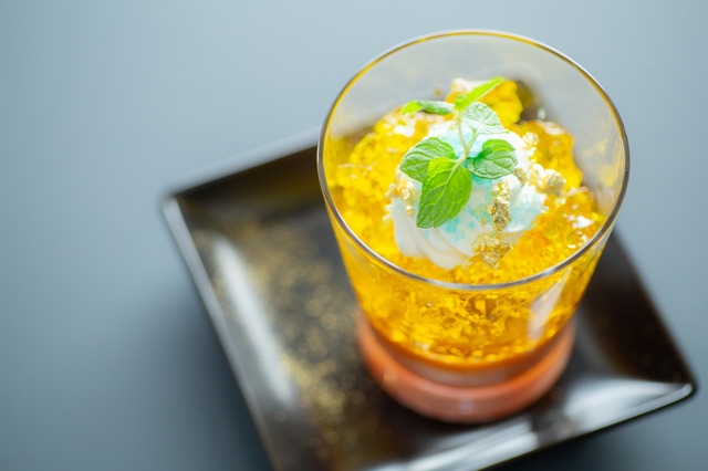 「SAO cafe」私の口が…喉が…、心が覚えているゼリー　800円（税込）（C）2017 川原 礫／ＫＡＤＯＫＡＷＡ　アスキー・メディアワークス／SAO-A Project（C）KEIICHI SIGSAWA/REKI KAWAHARA（C）BANDAI NAMCO Entertainment Inc.