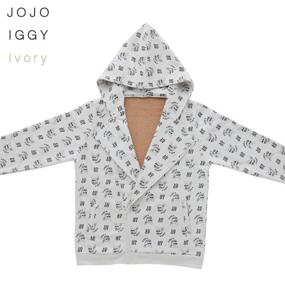 「PB限定【ジョジョの奇妙な冒険 スターダストクルセイダース】JOJO IGGY RIDERS HOODIE（ジョジョ イギー メンズパーカー）」10,175 円（税込）（C）A＆L/S・JOJO SC