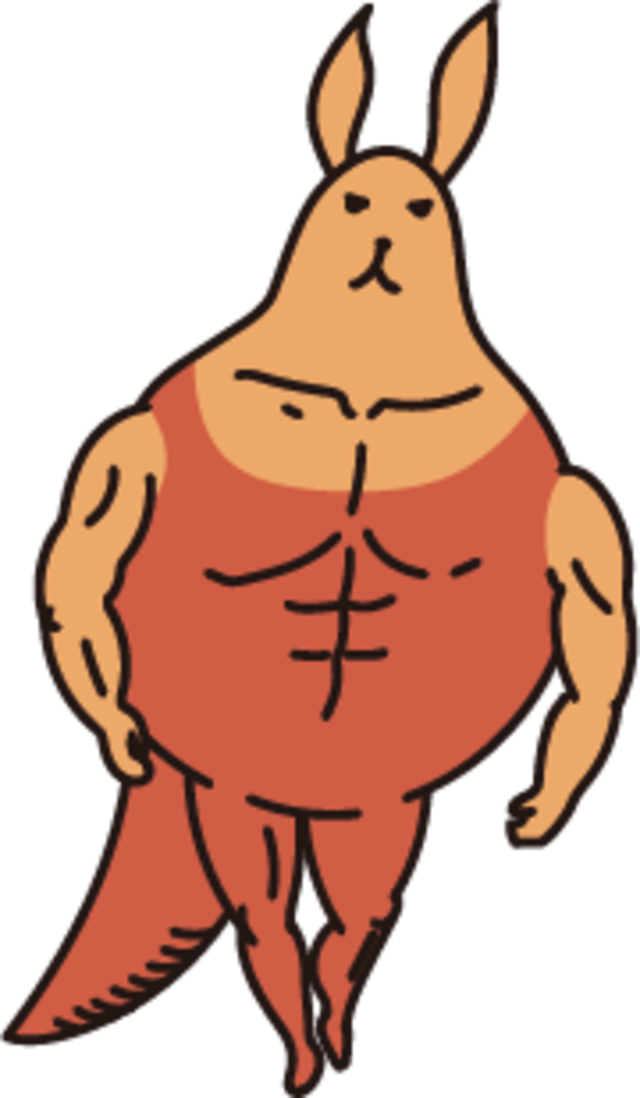 『ぽっこりーず』カンガルー氏：岩崎諒太