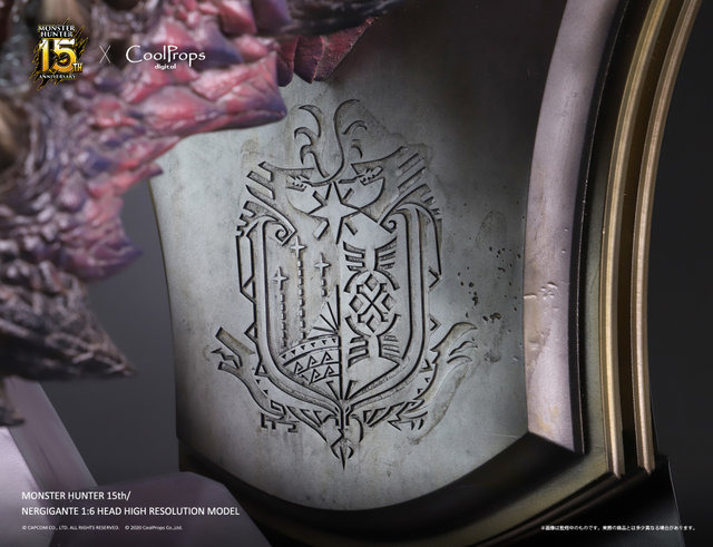 『モンハン』のネルギガンテが“1/6スケール超大型ヘッドモデル”に！目が合うだけで震えちゃうほどの超ハイクオリティ、お値段は税込み30万円