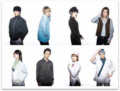 「舞台『デュラララ!!』～円首方足の章～」キャラクタービジュアル第2弾（C）成田良悟/KADOKAWA/舞台「デュラララ!!」製作委員会