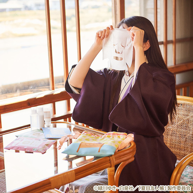 「一番くじ 夏目友人帳 ～ニャンコ先生と春の旅～」F賞：いやされ旅のボディケア(全3種)フェイスパック　1回650円（税込）