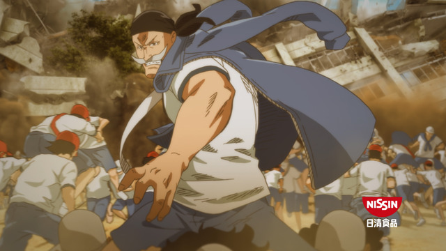 「HUNGRY DAYS ワンピース 頂上騎馬戦 篇」場面カット（C）尾田栄一郎／集英社・フジテレビ・東映アニメーション（C）2019 EISAKU KUBONOUCHI/METEOR STREAMS