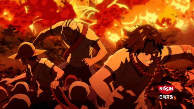 「HUNGRY DAYS ワンピース 頂上騎馬戦 篇」場面カット（C）尾田栄一郎／集英社・フジテレビ・東映アニメーション（C）2019 EISAKU KUBONOUCHI/METEOR STREAMS