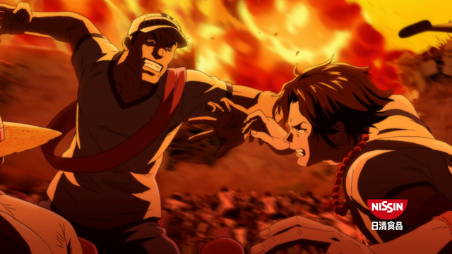 「HUNGRY DAYS ワンピース 頂上騎馬戦 篇」場面カット（C）尾田栄一郎／集英社・フジテレビ・東映アニメーション（C）2019 EISAKU KUBONOUCHI/METEOR STREAMS