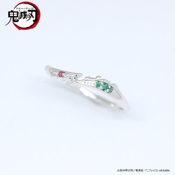 「鬼滅の刃×MATERIAL CROWN　イメージリング / 竈門炭治郎」13,200円（税込）（C）吾峠呼世晴／集英社・アニプレックス・ufotable