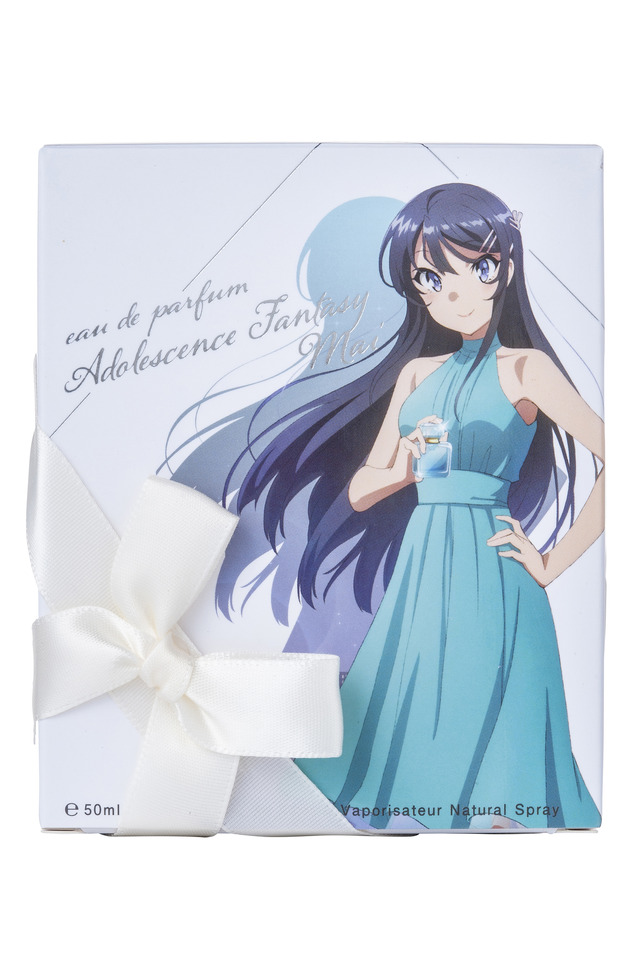 「青春ブタ野郎はバニーガール先輩の夢を見ない アドレセンスファンタジー オードパルファム 桜島麻衣」2,800円（税抜）（C）2018 鴨志田 一／KADOKAWA アスキー・メディアワークス／青ブタ Project