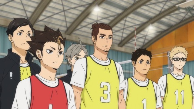 TVアニメ『ハイキュー!!』第6話先行カット（C）古舘春一／集英社・「ハイキュー!!」製作委員会・MBS