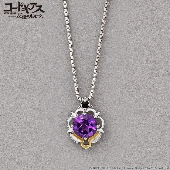 「コードギアス　反逆のルルーシュ×TAKE-UP　シルバー・K10YGネックレス」22,000円（税込）（C）S／PLG CD （C）CLAMP・ST
