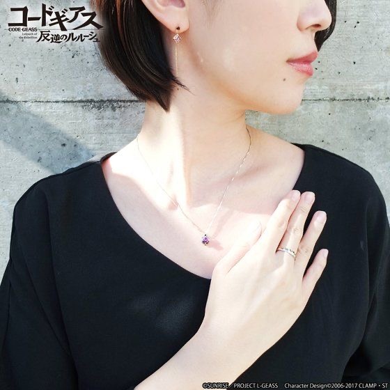 「コードギアス　反逆のルルーシュ×TAKE-UP　シルバー・K10YGネックレス」22,000円（税込）（C）S／PLG CD （C）CLAMP・ST