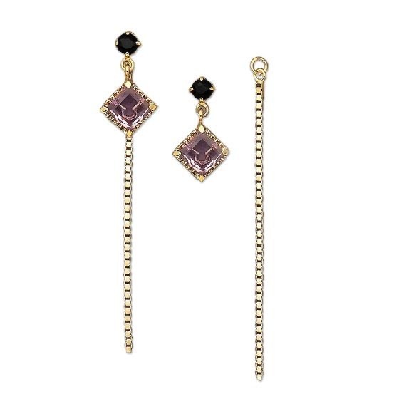 「コードギアス　反逆のルルーシュ×TAKE-UP　シルバーYGコーティング・K10YGピアス」25,300円（税込）（C）S／PLG CD （C）CLAMP・ST