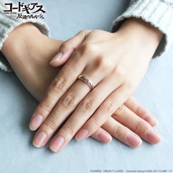 「コードギアス　反逆のルルーシュ×TAKE-UP　シルバーリングセット」22,000 円（税込）（C）S／PLG CD （C）CLAMP・ST