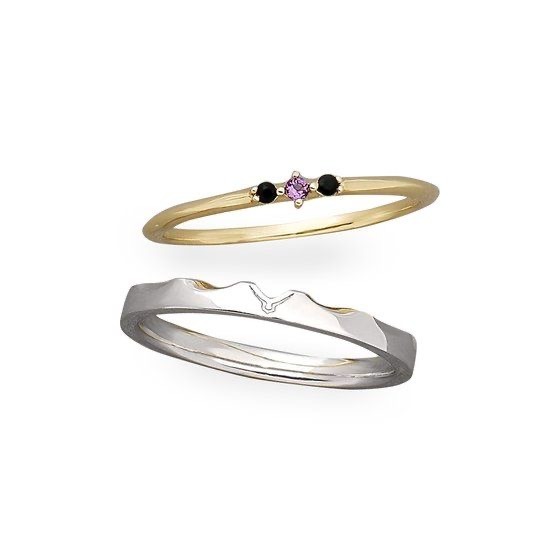 「コードギアス　反逆のルルーシュ×TAKE-UP　K10YG・シルバーリングセット」38,500円（税込）（C）S／PLG CD （C）CLAMP・ST