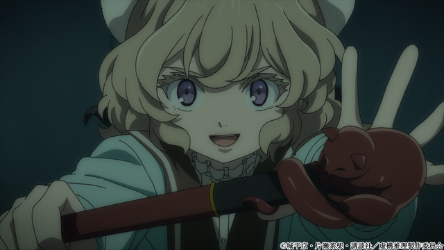 TVアニメ「虚構推理」第6話先行カット（C）城平京・片瀬茶柴・講談社／虚構推理製作委員会