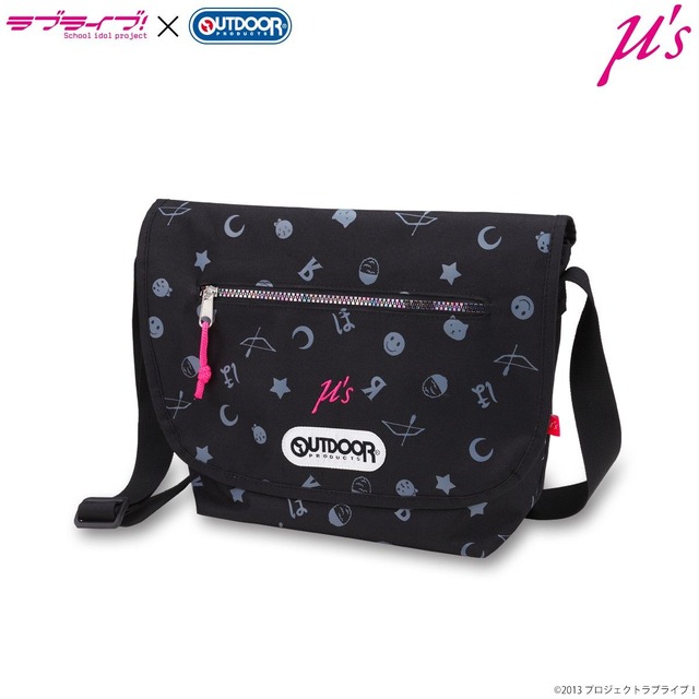 「ラブライブ！×OUTDOOR PRODUCTS ショルダーバッグ」5,390円（税込）（C）2013 プロジェクトラブライブ！