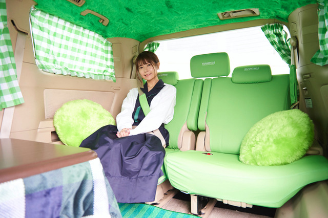 声優・竹達彩奈さんが「スーモタクシー」に体験乗車！