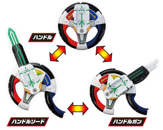 「トリプルチェンジギア アースハンドル」 予 価 ： ３,９８０円（税抜き）