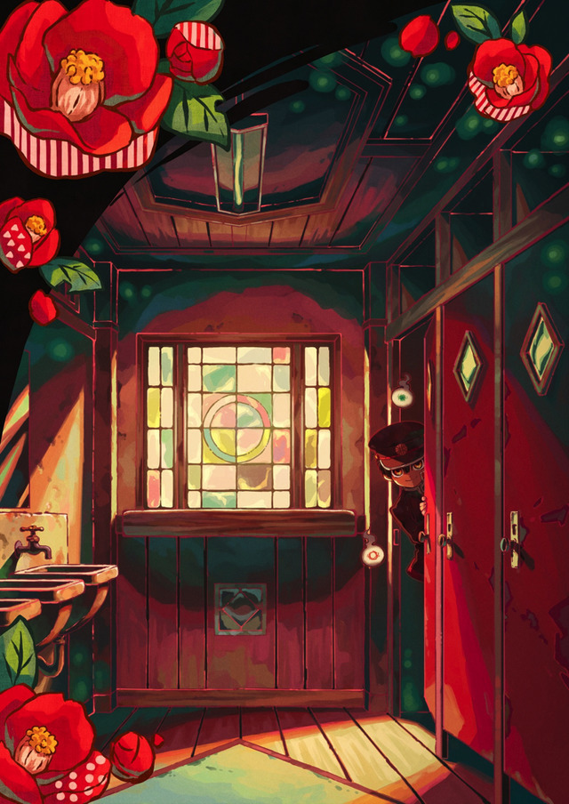 TVアニメ「地縛少年花子くん」第七の怪先行カット（C）あいだいろ／SQUARE ENIX・「地縛少年花子くん」製作委員会