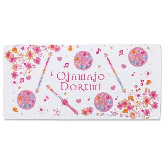 「おジャ魔女どれみ　アイテム柄バスタオル」3,850円（税込）（C）東映アニメ―ション