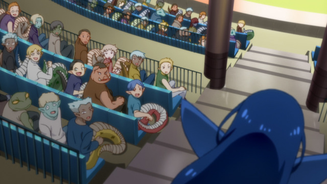 TVアニメ『異種族レビュアーズ』第7話先行カット（C）天原・masha／株式会社ＫＡＤＯＫＡＷＡ／異種族レビュアーズ製作委員会