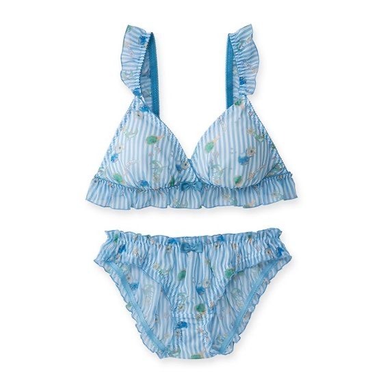 「美少女戦士セーラームーン　セーラーウラヌス＆セーラーネプチューン柄　ブラレット＆ショーツセット」5,170円（税込）（C）Naoko Takeuchi