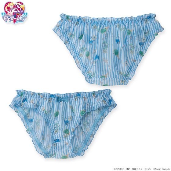 「美少女戦士セーラームーン　セーラーウラヌス＆セーラーネプチューン柄　ブラレット＆ショーツセット」5,170円（税込）（C）Naoko Takeuchi