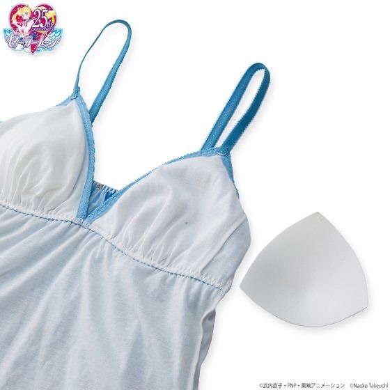 「美少女戦士セーラームーン　セーラーウラヌス＆セーラーネプチューン柄　ブラカップ付きキャミソール」4,620円（税込）（C）Naoko Takeuchi