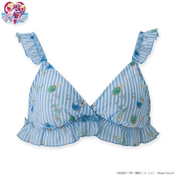 「美少女戦士セーラームーン　セーラーウラヌス＆セーラーネプチューン柄　ブラレット＆ショーツセット」5,170円（税込）（C）Naoko Takeuchi