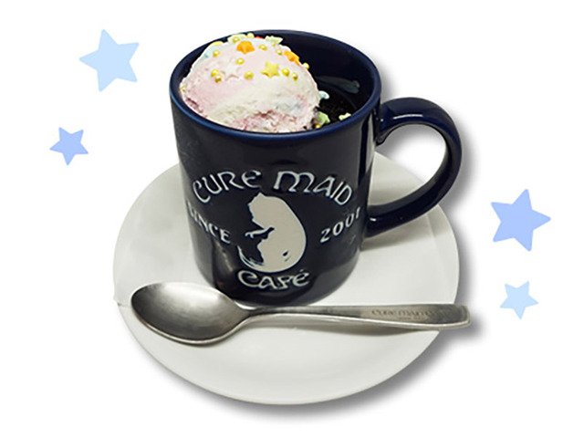 「『恋する小惑星』カフェ～ジオカフェ 秋葉原出張所～」Kira Kiraドリンク　￥600＋税（C）Quro・芳文社／星咲高校地学部