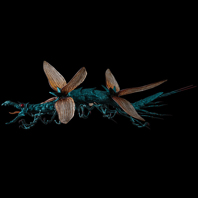 「タケヤ式自在置物　風の谷のナウシカ　大王ヤンマ」27,000円（税別）（C） Studio Ghibli （C） 竹谷隆之・山口隆