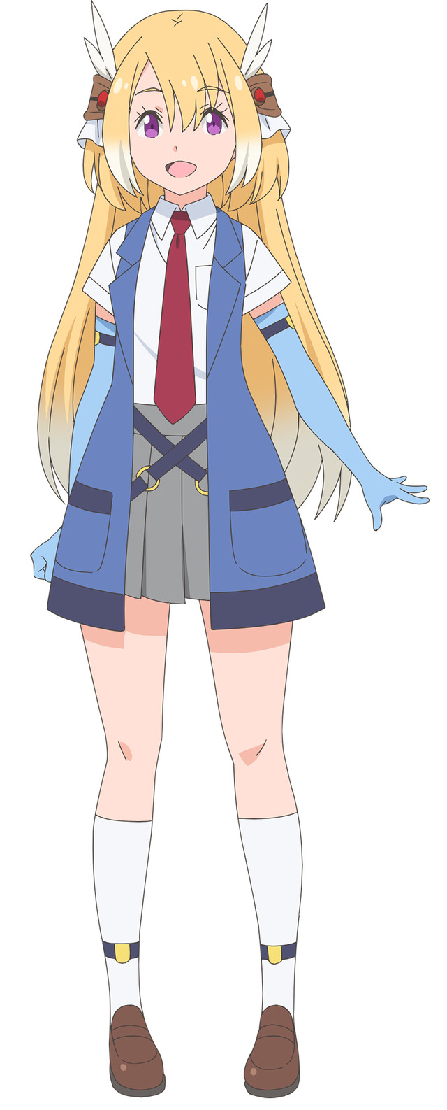 『社長、バトルの時間です！』ヴァル美（C）KADOKAWA・でらゲー・PREAPP PARTNERS／「シャチバト！」製作委員会（C）KADOKAWA,Deluxe Games,PREAPP PARTNERS/SHACHIBATO PROJECT