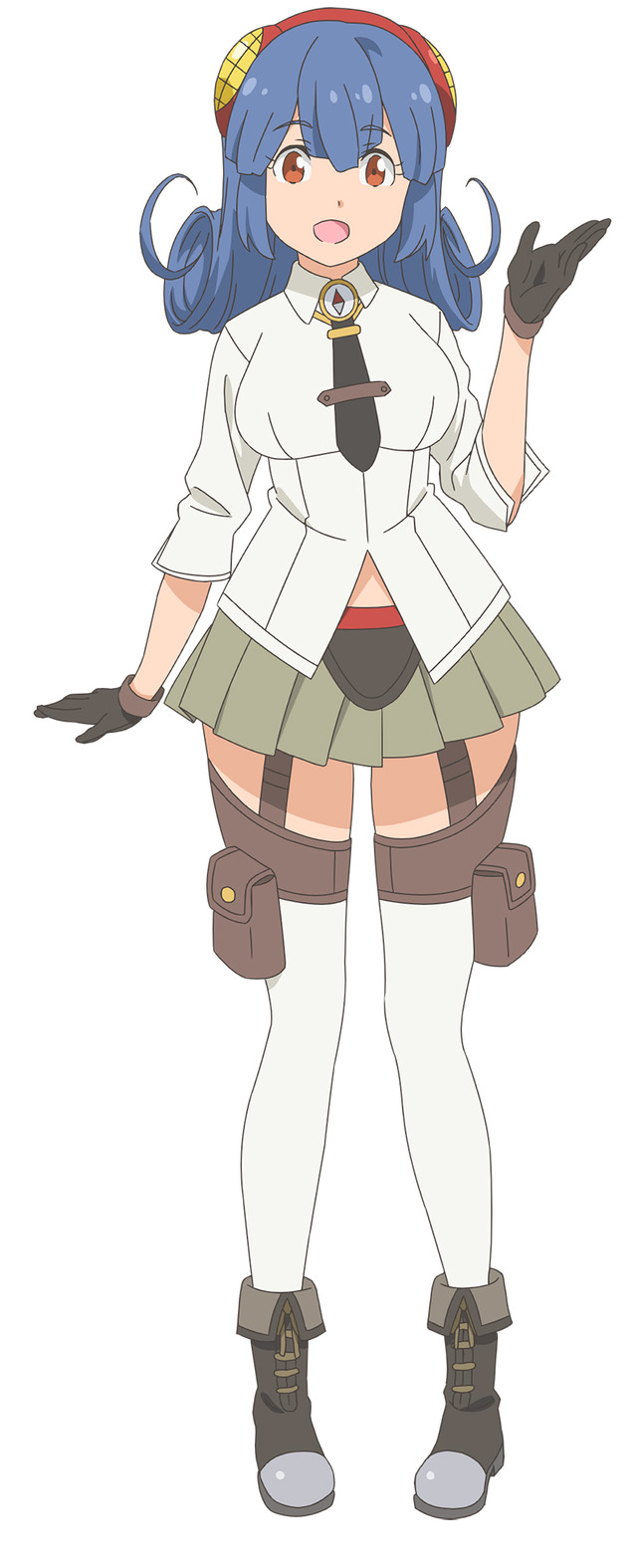 『社長、バトルの時間です！』ガイドさん（C）KADOKAWA・でらゲー・PREAPP PARTNERS／「シャチバト！」製作委員会（C）KADOKAWA,Deluxe Games,PREAPP PARTNERS/SHACHIBATO PROJECT