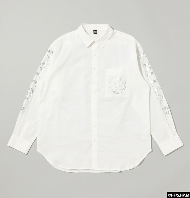 「Ｒ４Ｇ×ハイキュー!!」第2弾アイテム排球Pattern Long Shirt￥6,500（税抜）（C）古舘春一／集英社・「ハイキュー!!」製作委員会・MBS