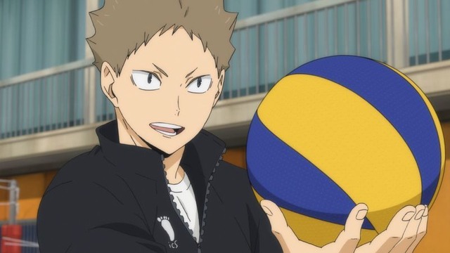 『ハイキュー!! TO THE TOP』第8話「チャレンジャー」先行カット（C）古舘春一／集英社・「ハイキュー!!」製作委員会・MBS