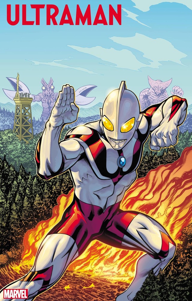 『THE RISE OF ULTRAMAN』Ultraman artwork by Ed McGuinness and Matthew Wilson（C）2020 MARVEL（C）TSUBURAYA PRODUCTIONS Co., Ltd.