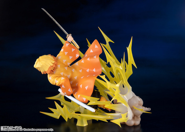 「フィギュアーツZERO 我妻善逸 -雷の呼吸-」7,500円（税抜）（C）吾峠呼世晴／集英社・アニプレックス・ufotable