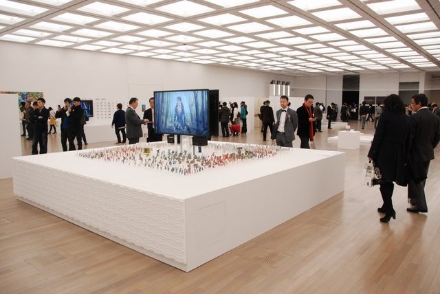 文化庁メディア芸術祭展示風景