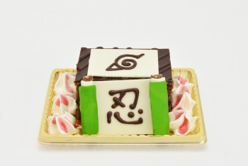 木ノ葉の里の巻物 チョコレートケーキ