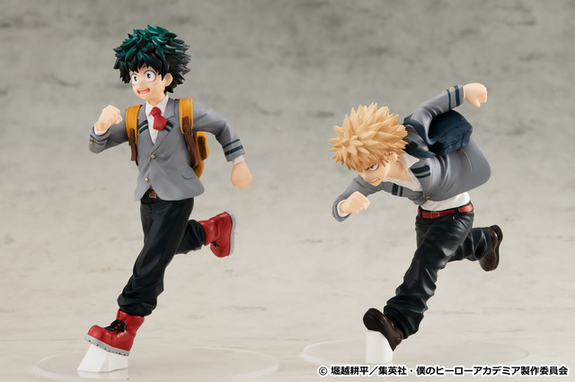 「POP UP PARADE 緑谷出久」「POP UP PARADE 爆豪勝己」3,900円（税込）（C） 堀越耕平／集英社・僕のヒーローアカデミア製作委員会