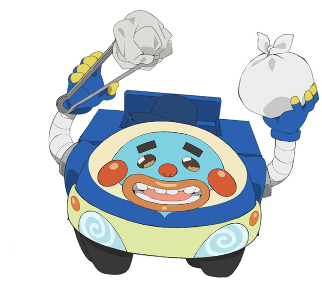 『のりものまん モービルランドのカークン』ダストン（C）のりものまんプロジェクト