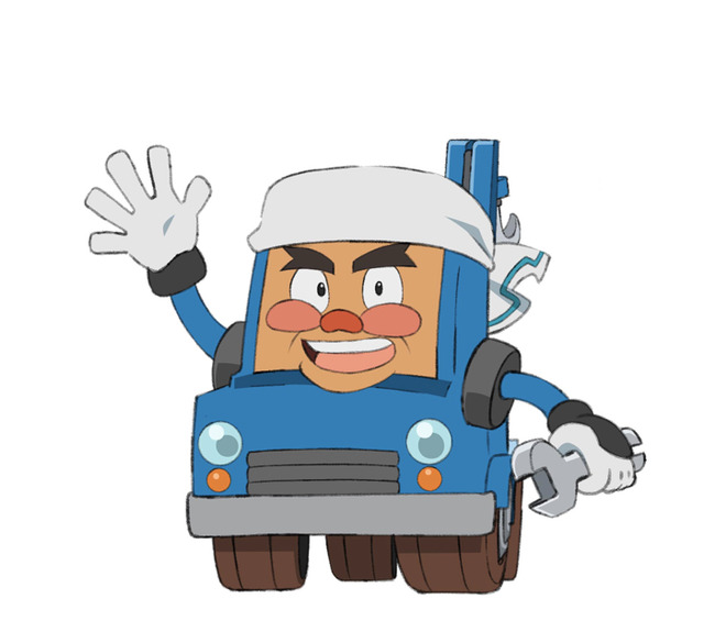 『のりものまん モービルランドのカークン』おやっさん（C）のりものまんプロジェクト