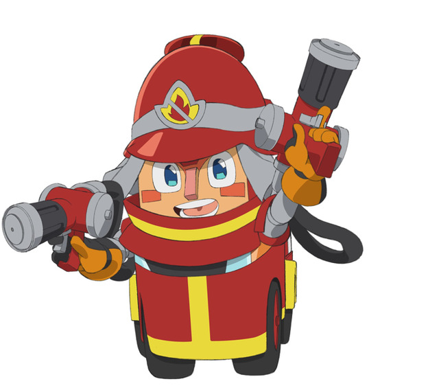 『のりものまん モービルランドのカークン』ポンプ（C）のりものまんプロジェクト