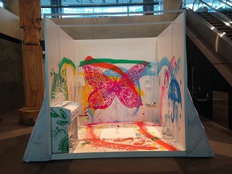 「三つ葉の結びめ」ミュージックビデオのセット