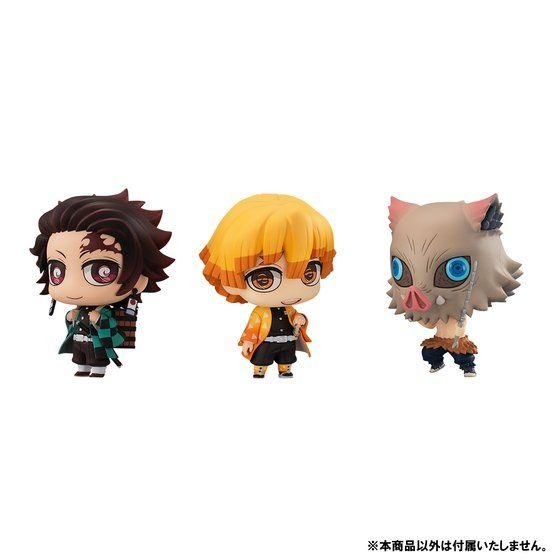 ちみメガ バディシリーズ！ 鬼滅の刃 我妻善逸＆嘴平伊之助セット4,950円（税込）（C）吾峠呼世晴／集英社・アニプレックス・ufotable