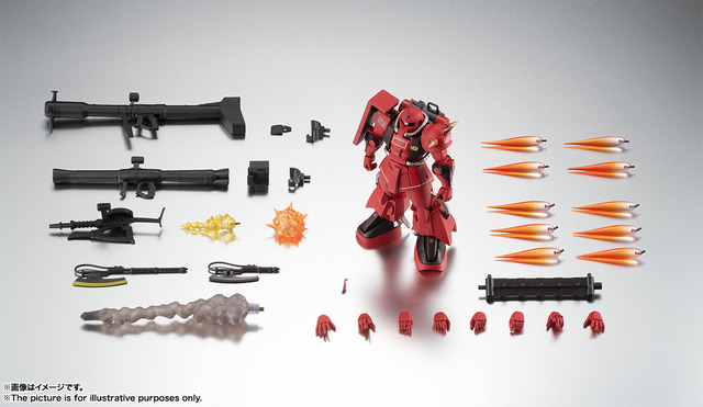 「ROBOT魂　＜SIDE MS＞ MS-06R-2 ジョニー・ライデン専用高機動型ザクII ver. A.N.I.M.E.」6,600円（税込）（C）創通・サンライズ