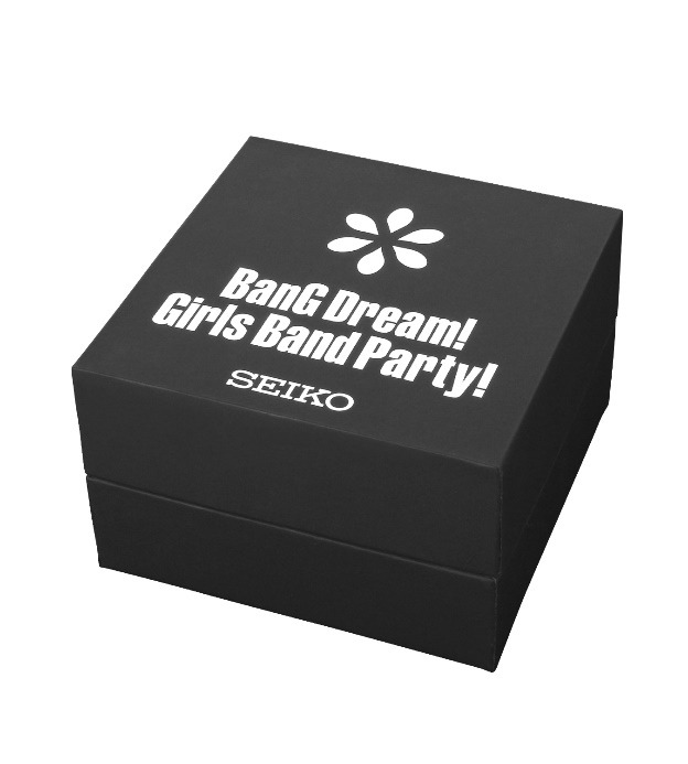 「『バンドリ！ ガールズバンドパーティ！』×セイコー コラボウォッチ　Pastel＊Palettesモデル」34,800円（税抜）(C)BanGDream! Project (C)Craft Egg Inc. (C)bushiroadAll Rights Reserved.