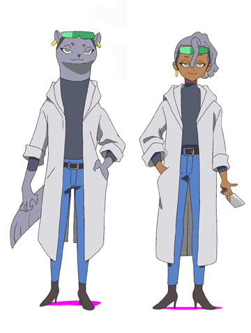 『BNA ビー・エヌ・エー』マリー伊丹（CV：村瀬迪与）（C）2020 TRIGGER・中島かずき／『BNA ビー・エヌ・エー』製作委員会