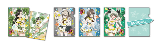 「ココス道＊応援します!!キャンペーン」A4クリアファイル第3弾（C）GIRLS und PANZER Finale Projekt